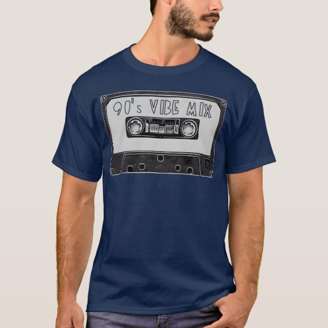 90er Mitape Mädchen T-Shirt (Vorderseite)