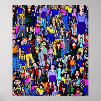 90er MTV Daria-Zeichen sammeln Poster