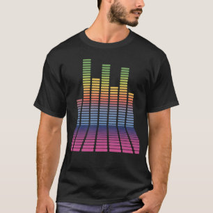 90er-Musik-Equalizer T-Shirt