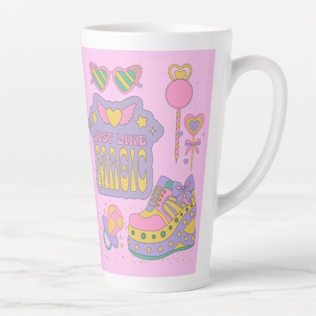 90er-Muster  Milchtasse (Rechts)