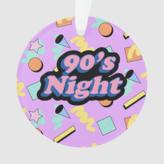 90er ornament