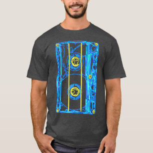 90er-Outfit-Kassette-Tape-Disco-Kostüm-Neunziger T-Shirt