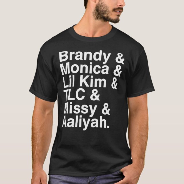 90er R&amp;B Entspannter T - Shirt (Vorderseite)