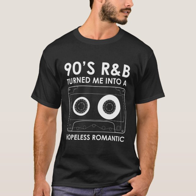 90er Rb hoffnungslos romantisch T-Shirt (Vorderseite)