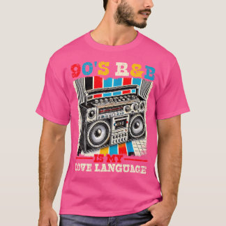 90er Rb Ist Meine Liebessprache Rnb Liebhaber Rb M T-Shirt
