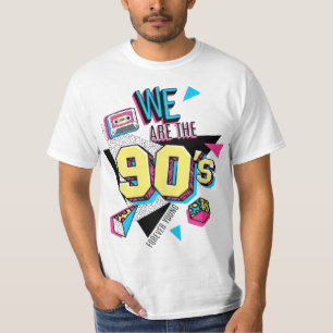 90er Retro Grafik T-Shirt - Vintage Wir sind die 9