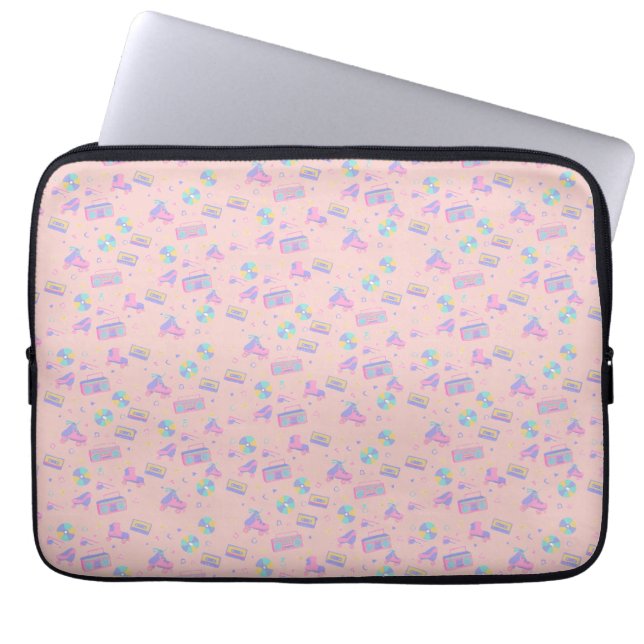 90er Retro Laptopschutzhülle (Vorderseite)