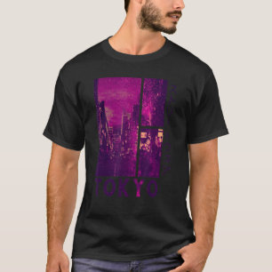 90er Retro Lofi Tokio japanischer Streetwear Vapor T-Shirt