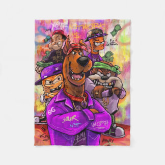 90er Scooby Gangster Style Hip Hop Art Decke