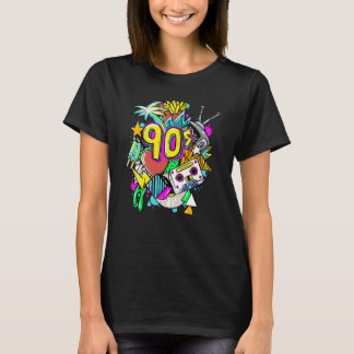 90er-Shirt Retro Ich liebe die 90er 1990er Nostalg T-Shirt
