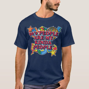 90er sind meine Leute Rad 1990er-Rückblick-Sprüche T-Shirt