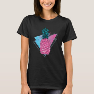 90er Vaporwave Tropischer Sommer Frucht Synthwave T-Shirt