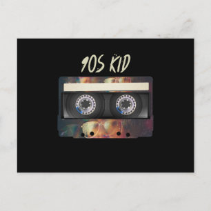 90er Vibe Mixtape Cassette 90er BIrdday Postkarte