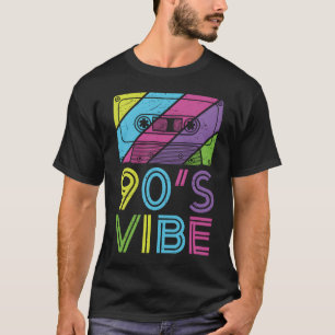 90er-Vibe Retro-Cassetteband-Musik lustig T-Shirt