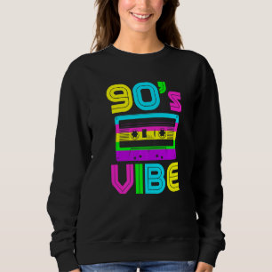 90er-Vibes Vintage 1990er-Musik 90er-Kostüm-Party Sweatshirt