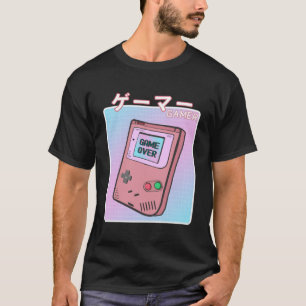 90er Video Game Japanisch Ästhetische Vaporwave Ga T-Shirt