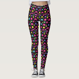 90er-Videospielcontroller Leggings