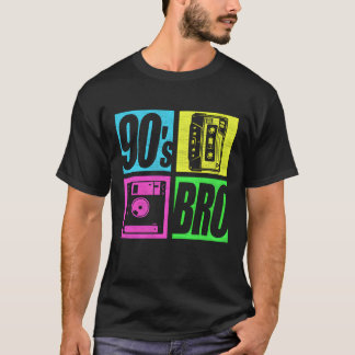 90s Bro 1990s Fashion 90heme Party Nineties family T-Shirt