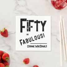 90's grunge Fifty and Fabulous 50th Birthday Party