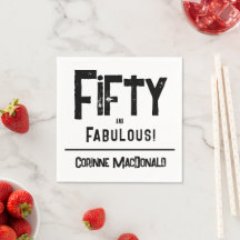 90's grunge Fifty and Fabulous 50th Birthday Party