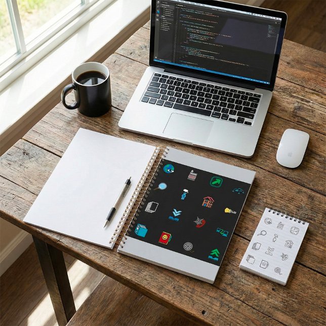 90s Retro Tech and Web Icon Pattern Planer (Von Creator hochgeladen)