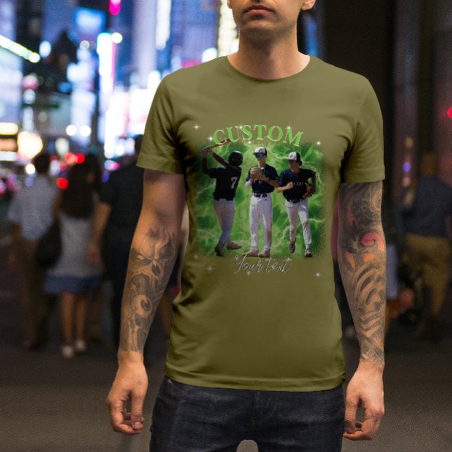 90's Sport Bootleg Rap Custom Photo T-Shirt (Von Creator hochgeladen)