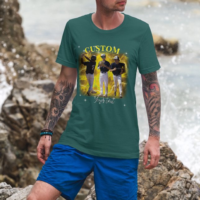 90's Sport Bootleg Rap Custom Photo T-Shirt (Von Creator hochgeladen)