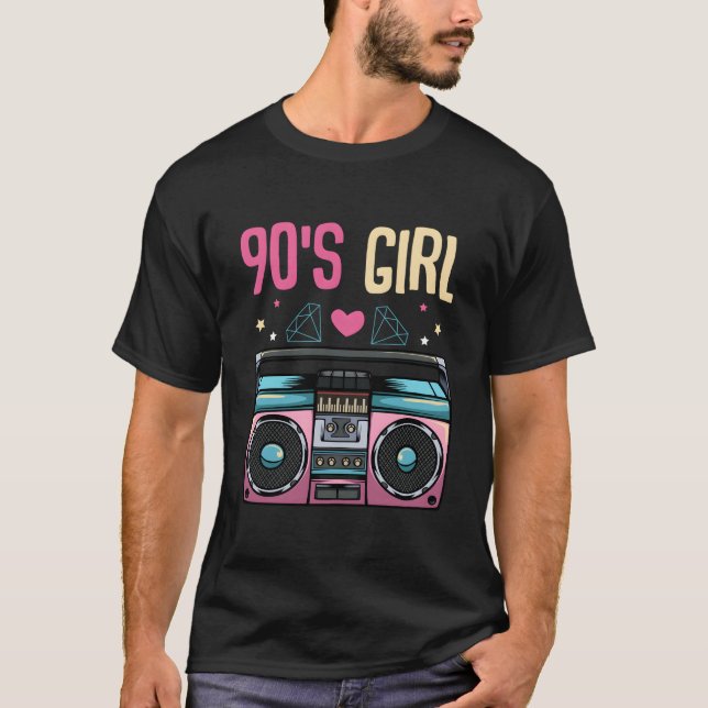 90'S Style Old Radio T-Shirt (Vorderseite)