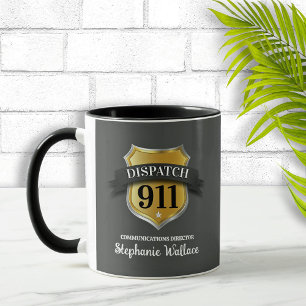 911 Dispatch Operator Personalisierte Kaffee-Tasse Tasse
