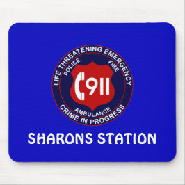 911 Dispatcher - Call Taker Mousepad