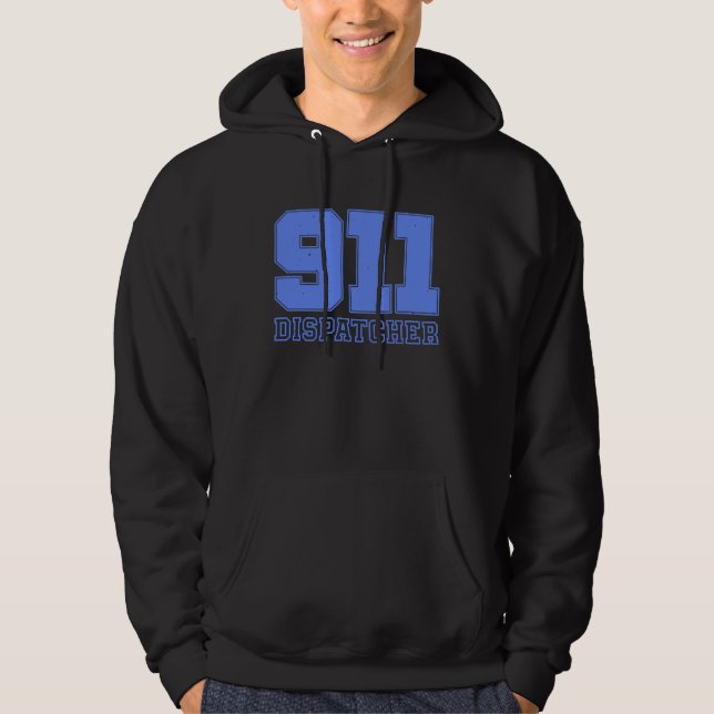 911 Dispatcher Men Women Dispatcher Appreciation Hoodie (Vorderseite)