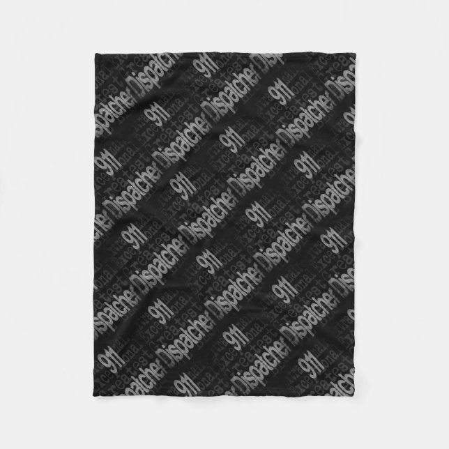 911 Extraordinaire für Dispatcher Fleecedecke (Vorderseite)