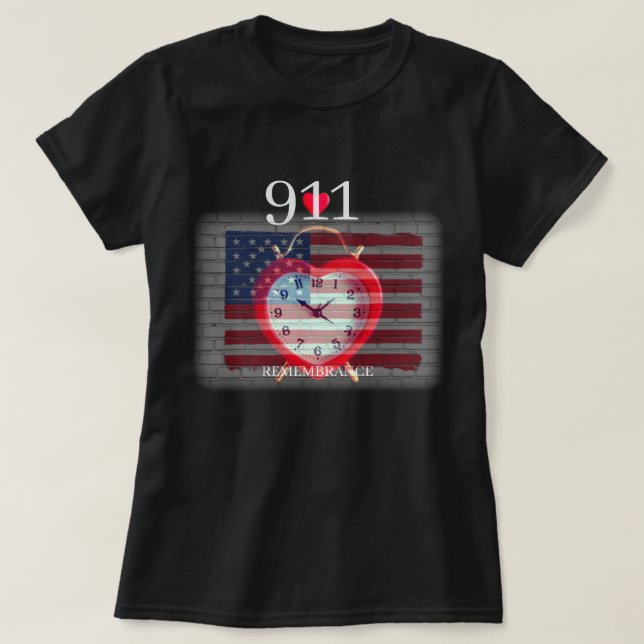 911-GEDENKEN T-Shirt (Design vorne)