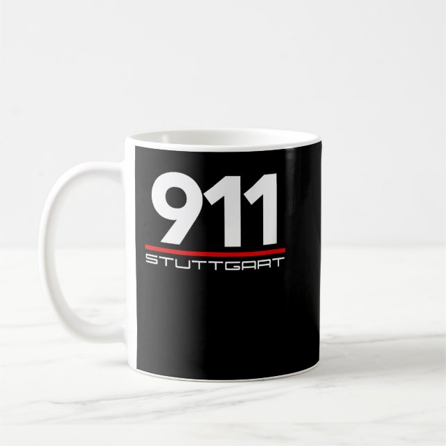 911 Luftgekühlter Motor Flatsix Mezger Typ Kaffeetasse (Links)