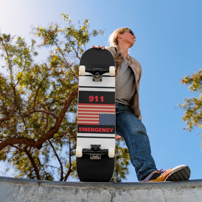 911 Notfall-Skateboard Skateboard (Außenbereich 1)