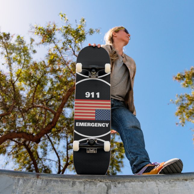 911 Notfall-Skateboard Skateboard (Außenbereich 1)