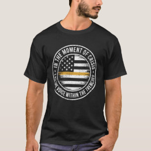 911 Notrufvermittler Stolz Erster Helfer T-Shirt