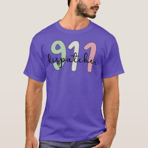 911 Rettungsdienst für die Thin-Gelb-Linie für den T-Shirt