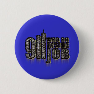 911 war ein Insider-Job Button