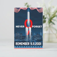 911 Wir werden niemals vergessen, uns an den 9.11.