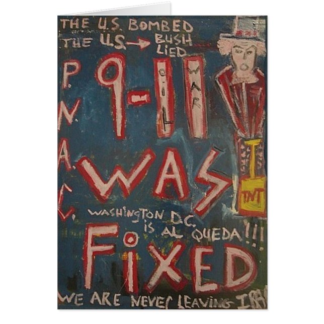 911 WURDE BLAU BEFESTIGT (Vorne)