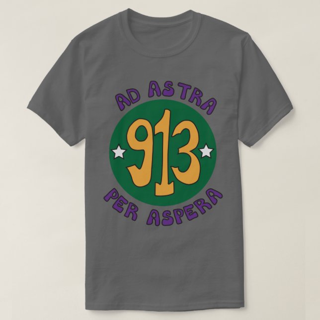 913 Ad Astra Per Aspera T-Shirt (Design vorne)