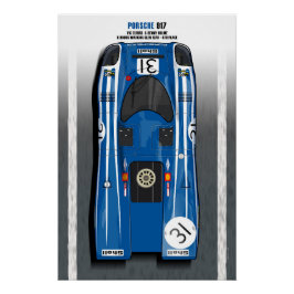 917 Elford - Hulme Watkins Glen 1970 Poster