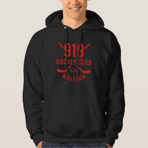 919 Hockey Club - Raleigh NC Local Hockey Pride Hoodie