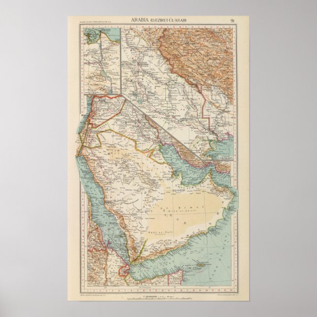 91 Arabien Poster (Vorne)