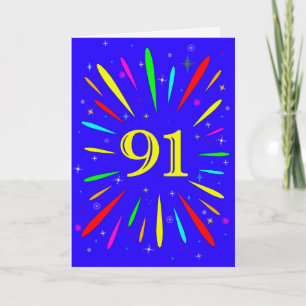 91. Birthday Explosion Card Karte