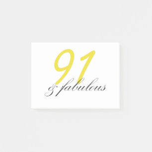 91 & Fantastisch Post-it Klebezettel