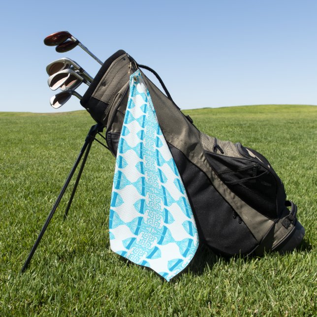 91 GOLFHANDTUCH (Gras)