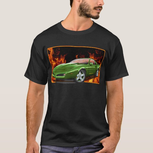 91_Green_Firehawk T-Shirt (Vorderseite)