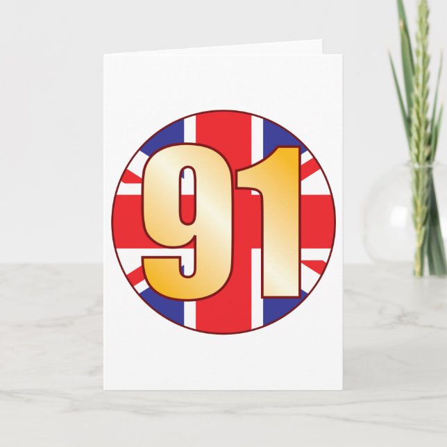 91 Großbritannien-Gold Karte (Vorderseite)